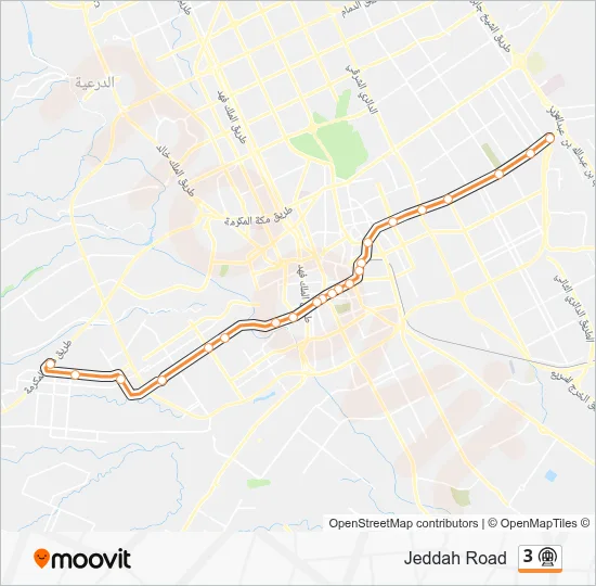 3 Metro Line Map