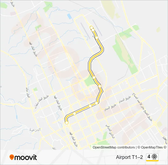 4 Metro Line Map