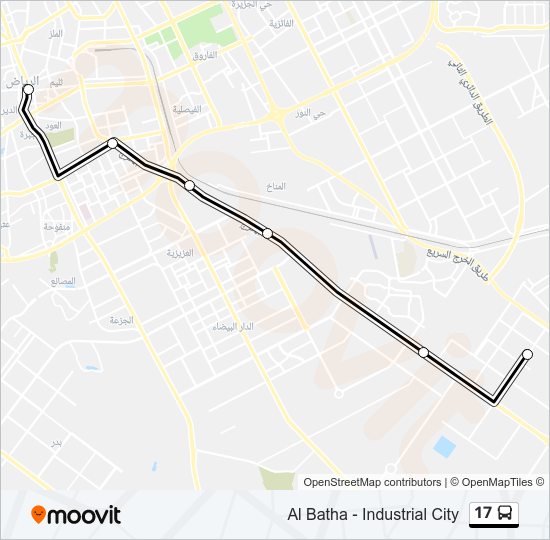 City Bus Route Near Me 17 Route Schedules Stops Maps Al Batha Updated