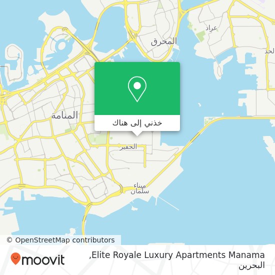 خريطة Elite Royale Luxury Apartments Manama