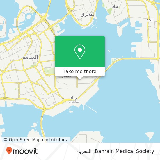 خريطة Bahrain Medical Society