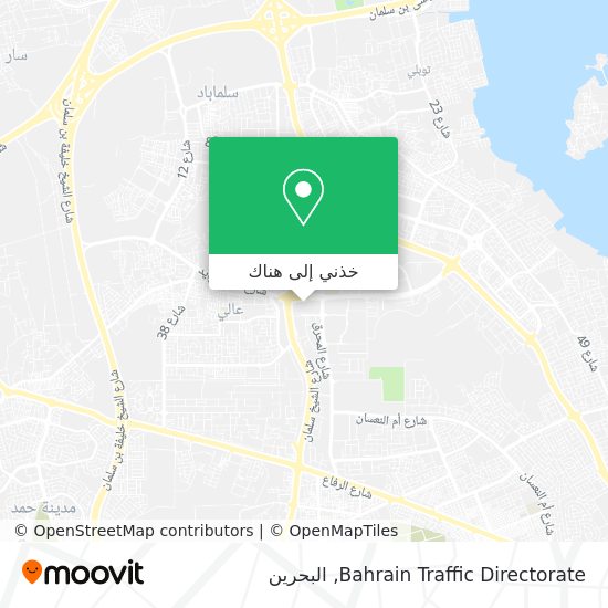 خريطة Bahrain Traffic Directorate