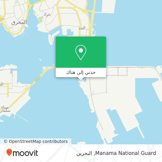 خريطة Manama National Guard