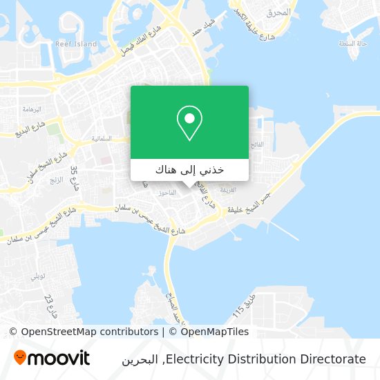 خريطة Electricity Distribution Directorate