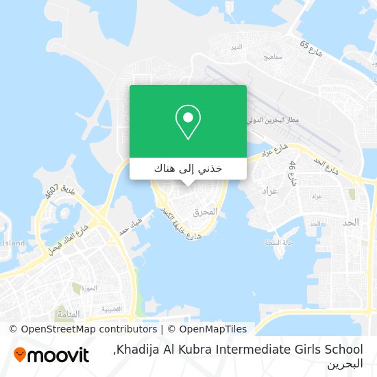 خريطة Khadija Al Kubra Intermediate Girls School