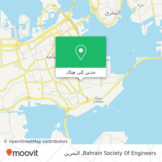 خريطة Bahrain Society Of Engineers