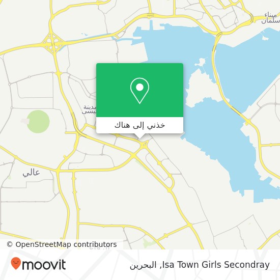 خريطة Isa Town Girls Secondray