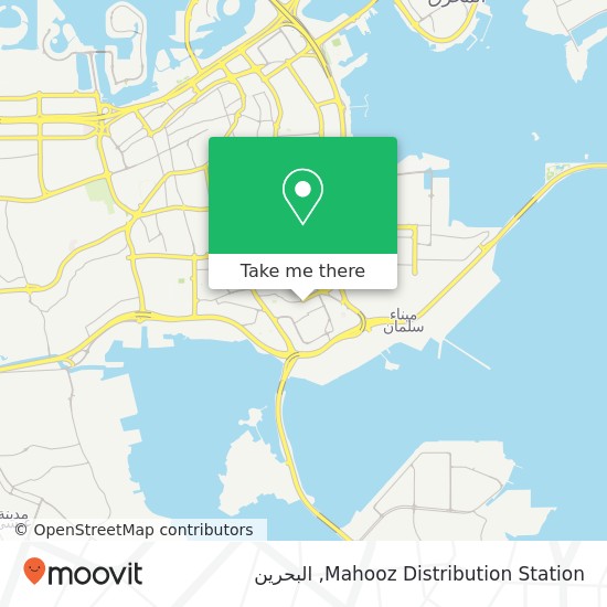 خريطة Mahooz Distribution Station