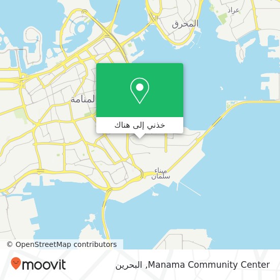 خريطة Manama Community Center