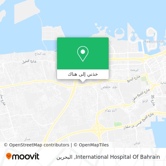 خريطة International Hospital Of Bahrain