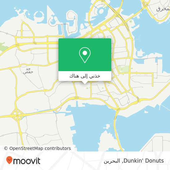 خريطة Dunkin' Donuts