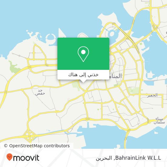 خريطة BahrainLink W.L.L