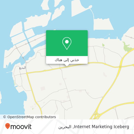 خريطة Internet Marketing Iceberg