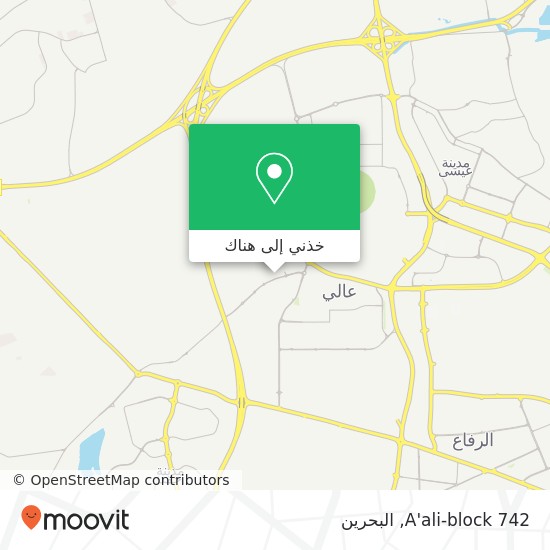 خريطة A'ali-block 742