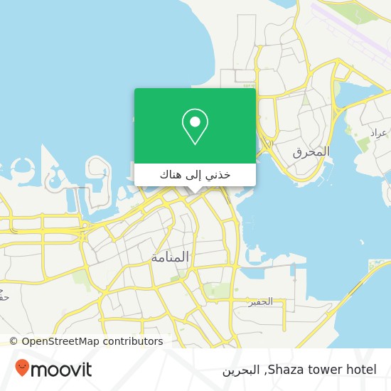 خريطة Shaza tower hotel
