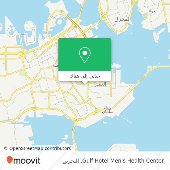خريطة Gulf Hotel Men's Health Center