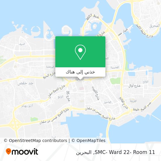 خريطة SMC- Ward 22- Room 11