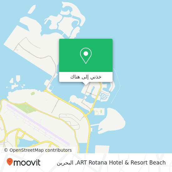 خريطة ART Rotana Hotel & Resort Beach
