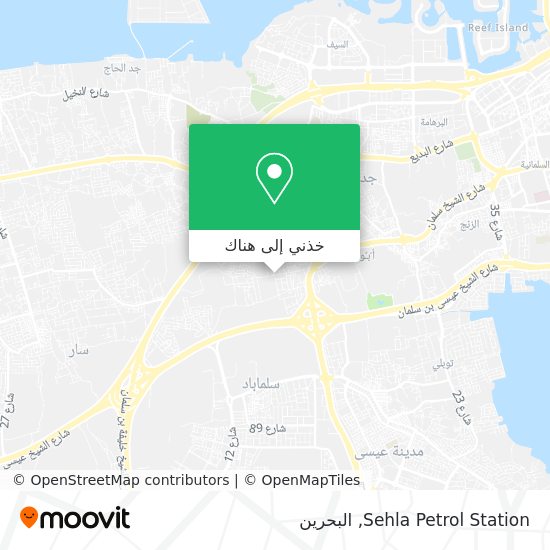 خريطة Sehla Petrol Station