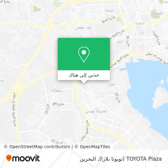 خريطة TOYOTA Plaza (تويوتا بلازا)