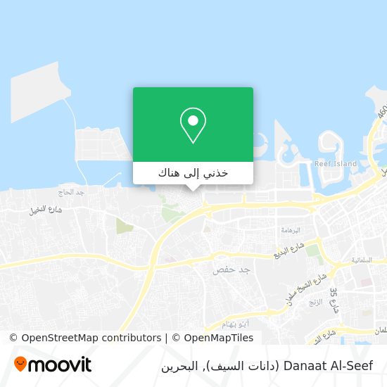 خريطة Danaat Al-Seef (دانات السيف)