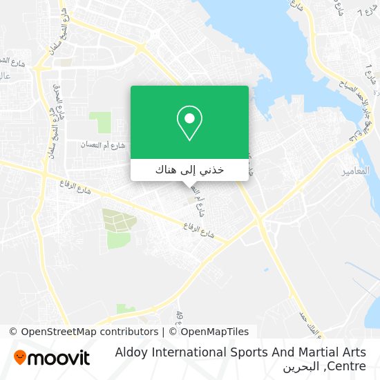 خريطة Aldoy International Sports And Martial Arts Centre