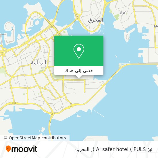 خريطة @ Al safer hotel ( PULS )