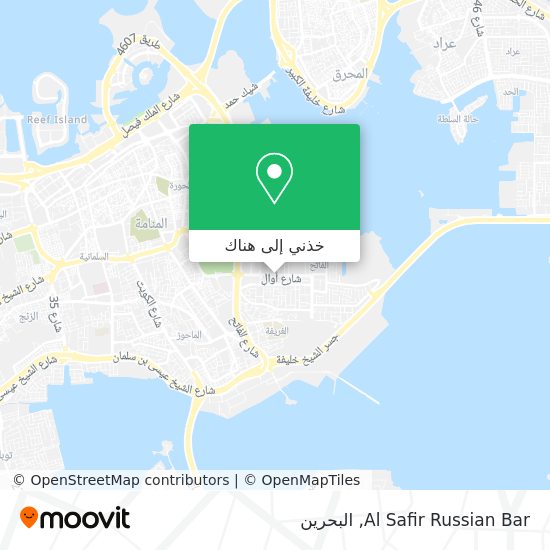 خريطة Al Safir Russian Bar