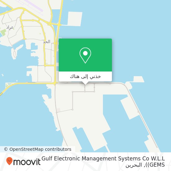 خريطة Gulf Electronic Management Systems Co W.L.L (GEMS)