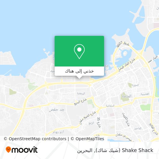 خريطة Shake Shack (شيك شاك)