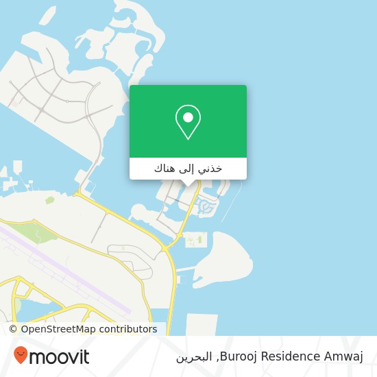 خريطة Burooj Residence Amwaj