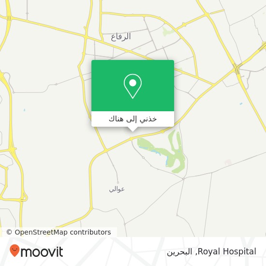 خريطة Royal Hospital
