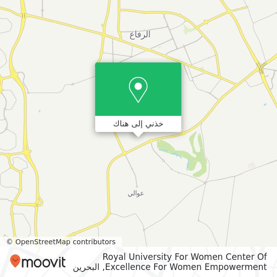 خريطة Royal University For Women Center Of Excellence For Women Empowerment