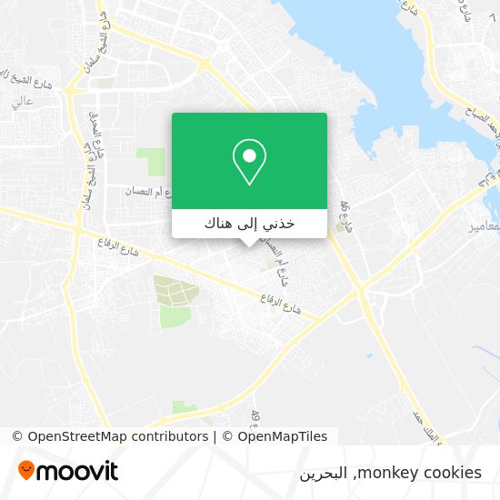 خريطة monkey cookies