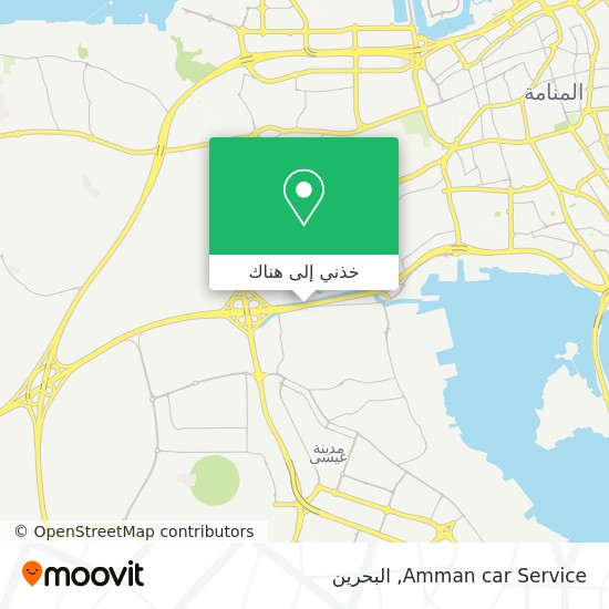 خريطة Amman car Service