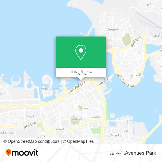 خريطة Avenues Park