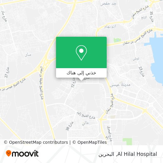 خريطة Al Hilal Hospital
