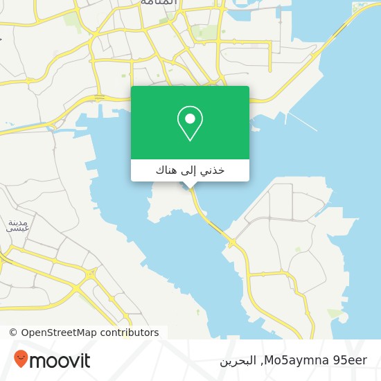 خريطة Mo5aymna 95eer