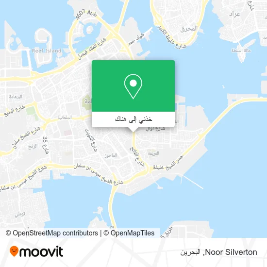 خريطة Noor Silverton