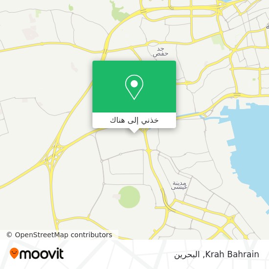 خريطة Krah Bahrain