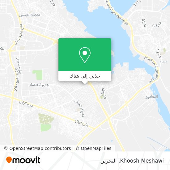 خريطة Khoosh Meshawi
