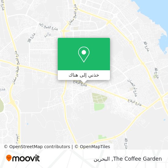 خريطة The Coffee Garden