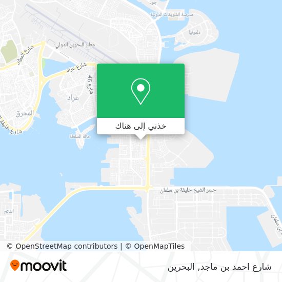 خريطة شارع احمد بن ماجد
