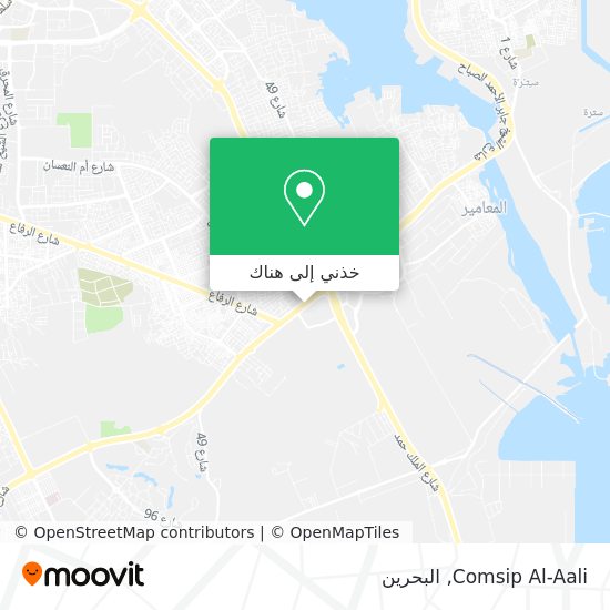 خريطة Comsip Al-Aali