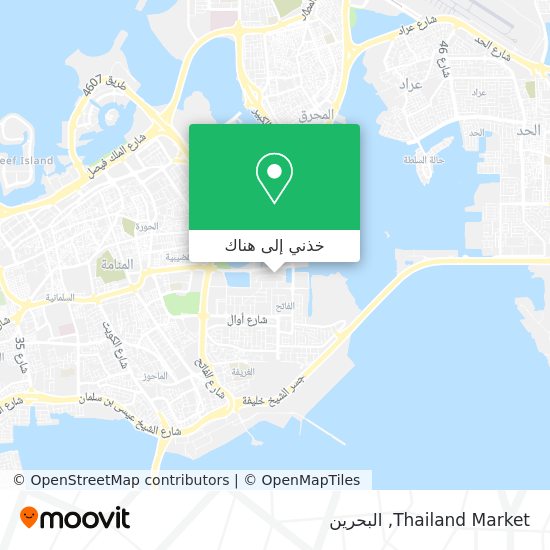 خريطة Thailand Market