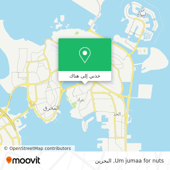 خريطة Um jumaa for nuts