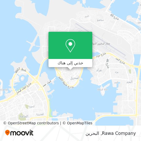 خريطة Rawa Company