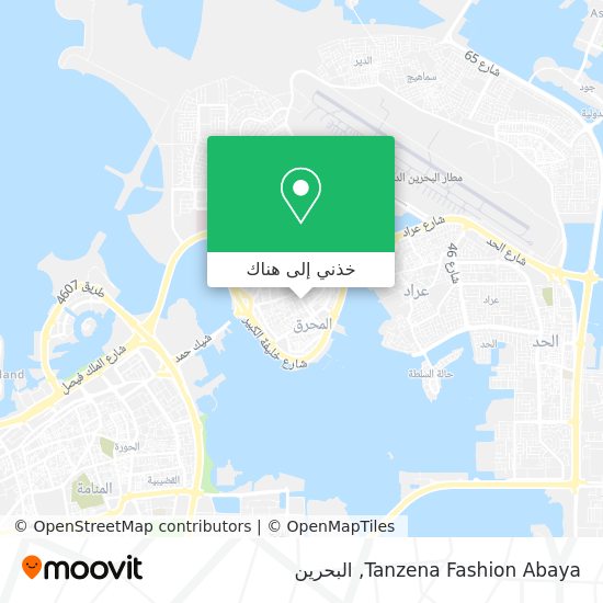 خريطة Tanzena Fashion Abaya