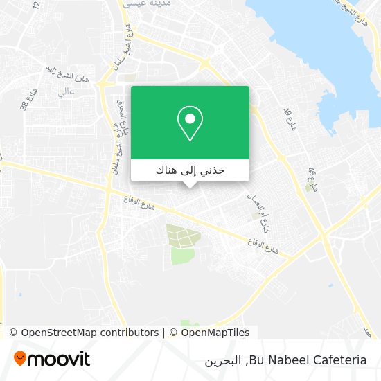 خريطة Bu Nabeel Cafeteria