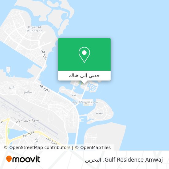 خريطة Gulf Residence Amwaj